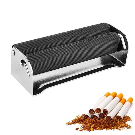 1 x 70mm metal cigarette roller & storage box|70mm Cigarette Roller, 70mm Cigarette Rolling .